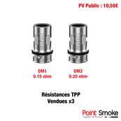 Résistances TPP (3pcs) - DM1 0.15 ohm
