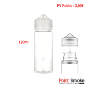 Fiole sans graduation 120ml