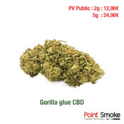 Fleur Gorilla Glue CBD - 5g - Greenhouse