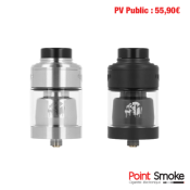 Atomiseur - Suicide Mods - NIGHTMARE RTA 28MM - SILVER