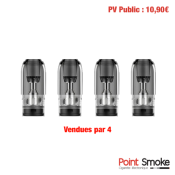 Cartouches WENAX M1 V2 par 4 - 0.8 ohm