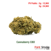 Fleur Cannaberry CBD - 2g - Indoor