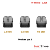 Cartouches Luxe X - 0.4 ohm